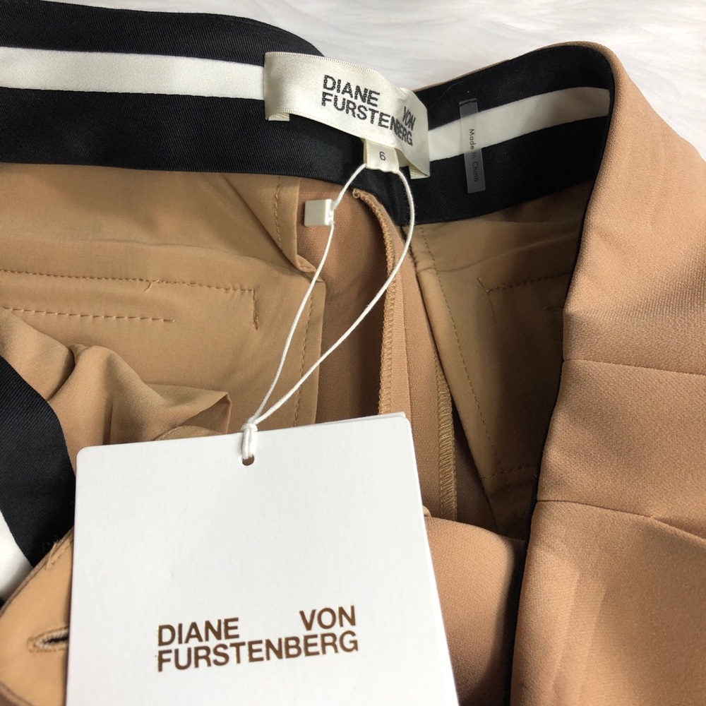 DIANE VON FURSTENBERG Pleat front dress trousers - Picture 7 of 7